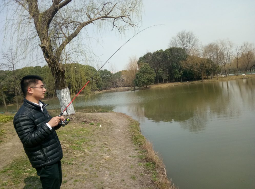 小宇路亚上鱼